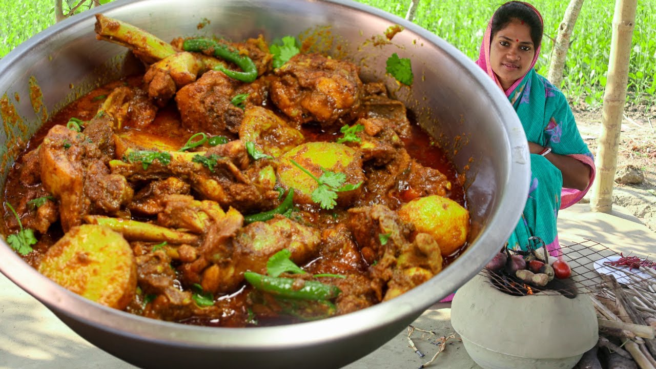 পোড়া মসলায় চিকেন চচ্চড়ি এভাবে একদিন বানিয়ে দেখুন আঙুল চেটে খাবে #cooking #cook #chiken