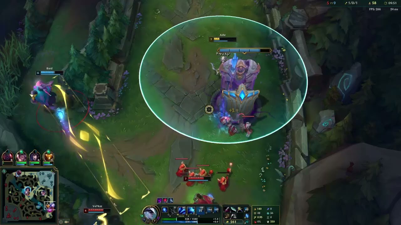 ashe vs mel