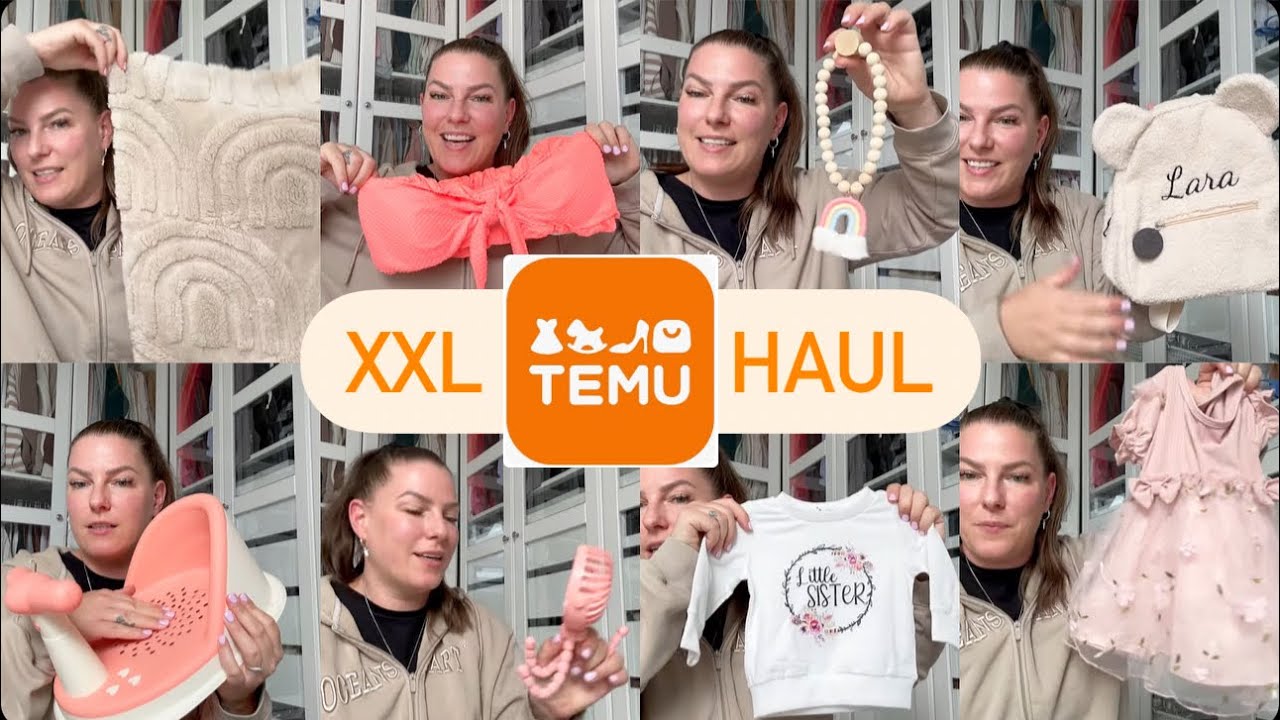 XXL TEMU HAUL! Deko, Tool´s, Kids, Party Deko, Fashion, Accessoires, ...