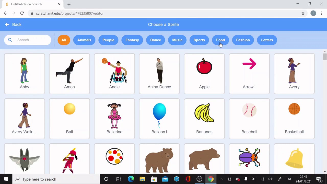 Eat Healthy Food Game