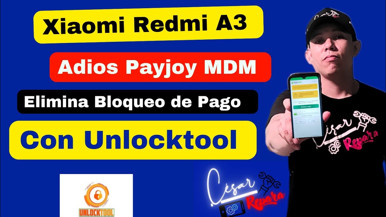 Remover Payjoy MDM Xiami Redmi a3
