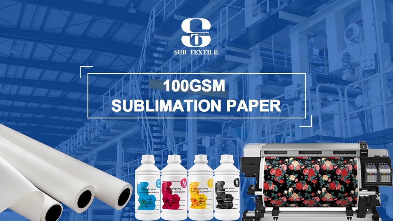100g Sublimation Paper Printing and Transferring
