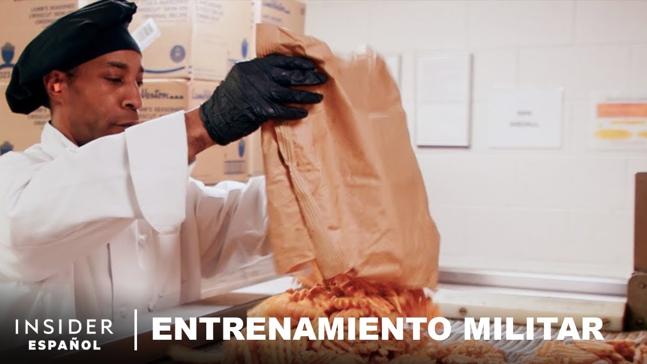 Cómo la Academia de la Fuerza Aérea prepara 10.000 comidas al día | Entrenamiento militar