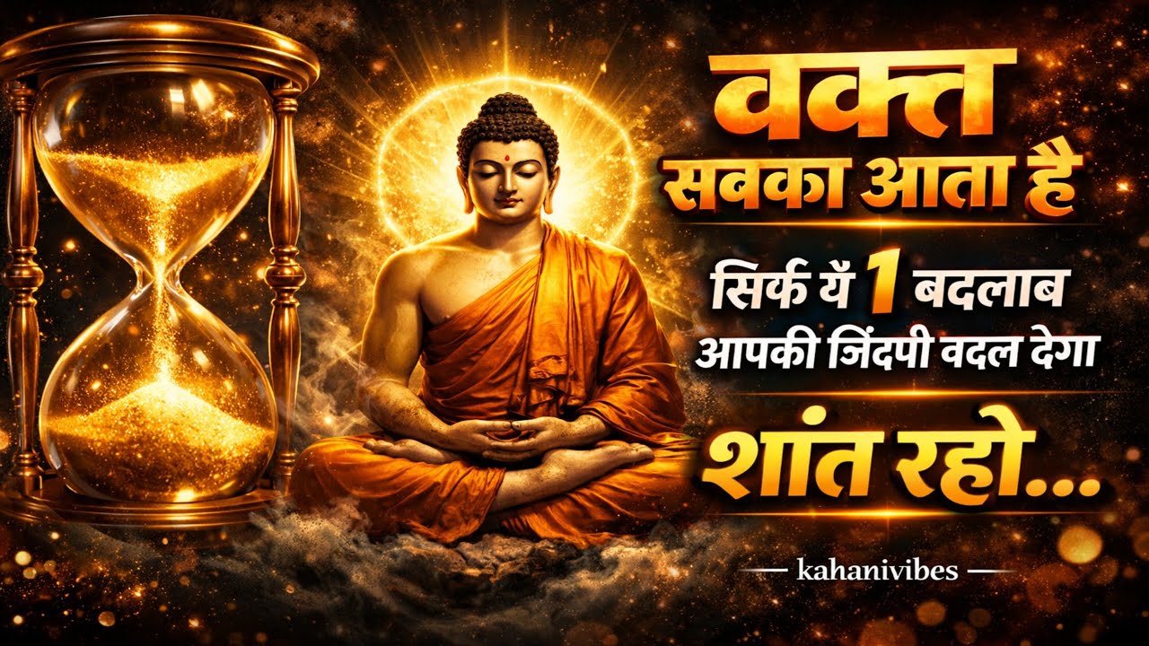 अगर आज परेशान हो तो ये ज़रूर सुनो… | गौतम बुद्ध की 1 शिक्षा | Buddha Story Hindi | Buddhist Stories 