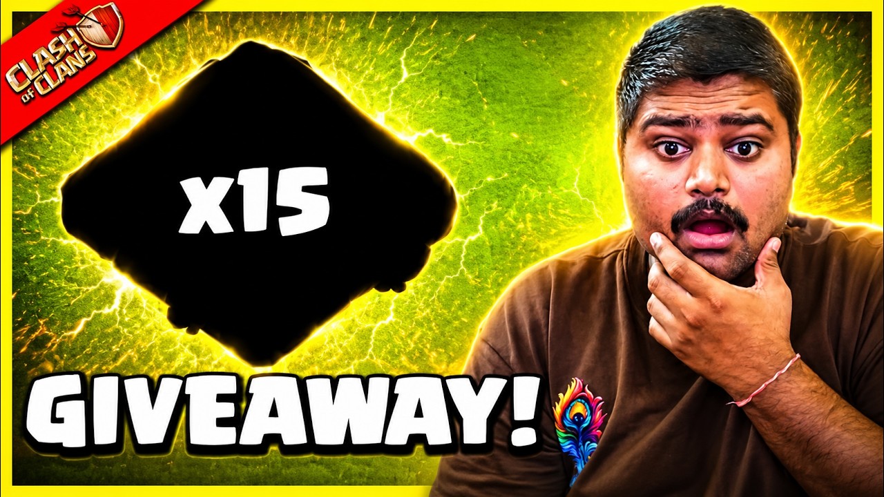 15x Mystery Decoration Giveaway Clash of Clans