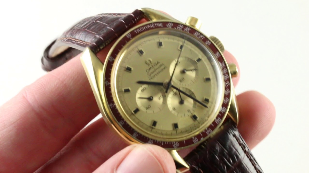 Omega Speedmaster Moonwatch Limited Edition BA145.022 Luxury Watch Review