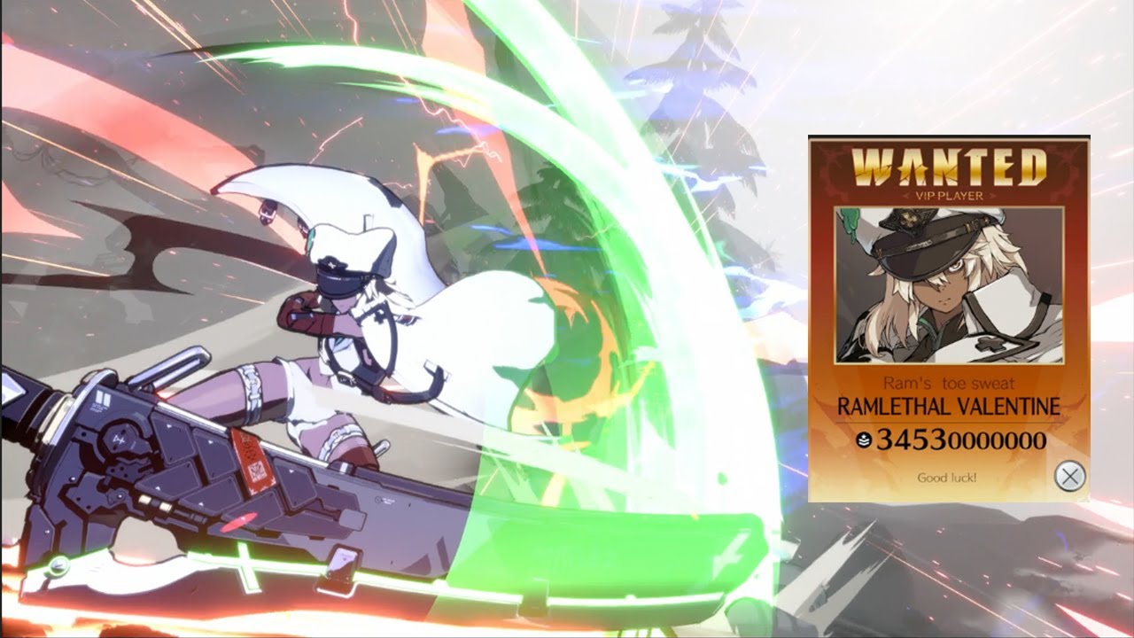 Guilty Gear Strive - Top 1 Ramlethal Perfect Performance Gameplay & Combo