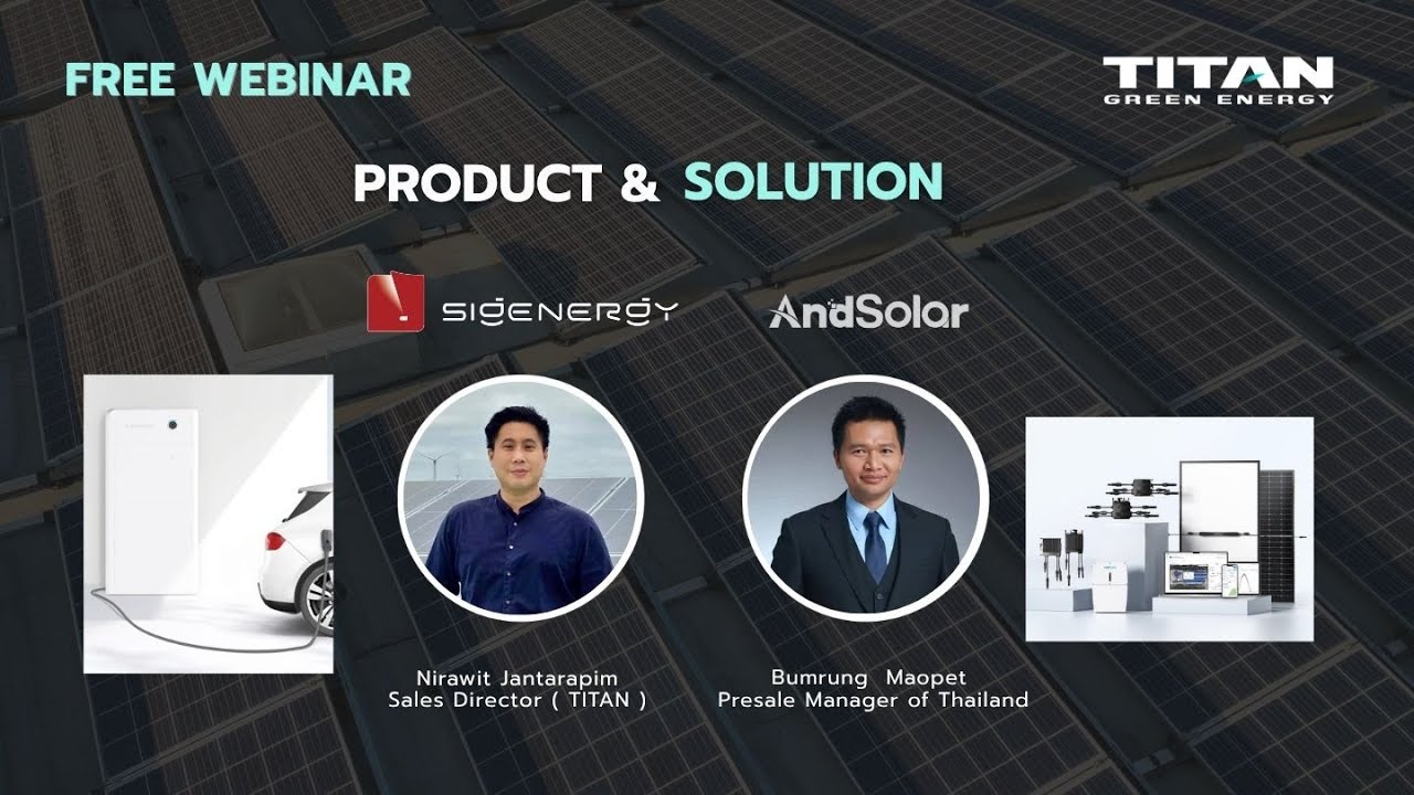 WEBINAR Sigenergy x AndSolar by TITAN