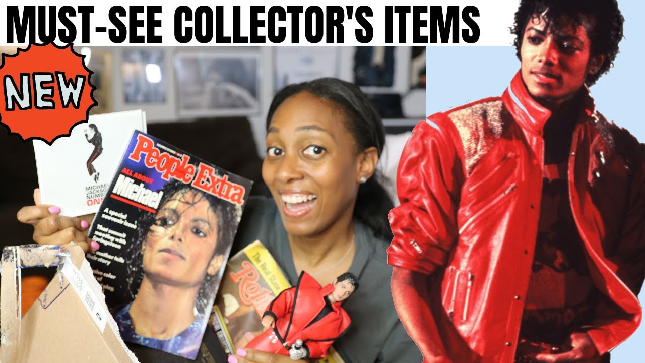 😱 I WAS GIFTED A Michael Jackson COLLECTION & THE ITEMS WERE AMAZING | unboxing & chat with me
