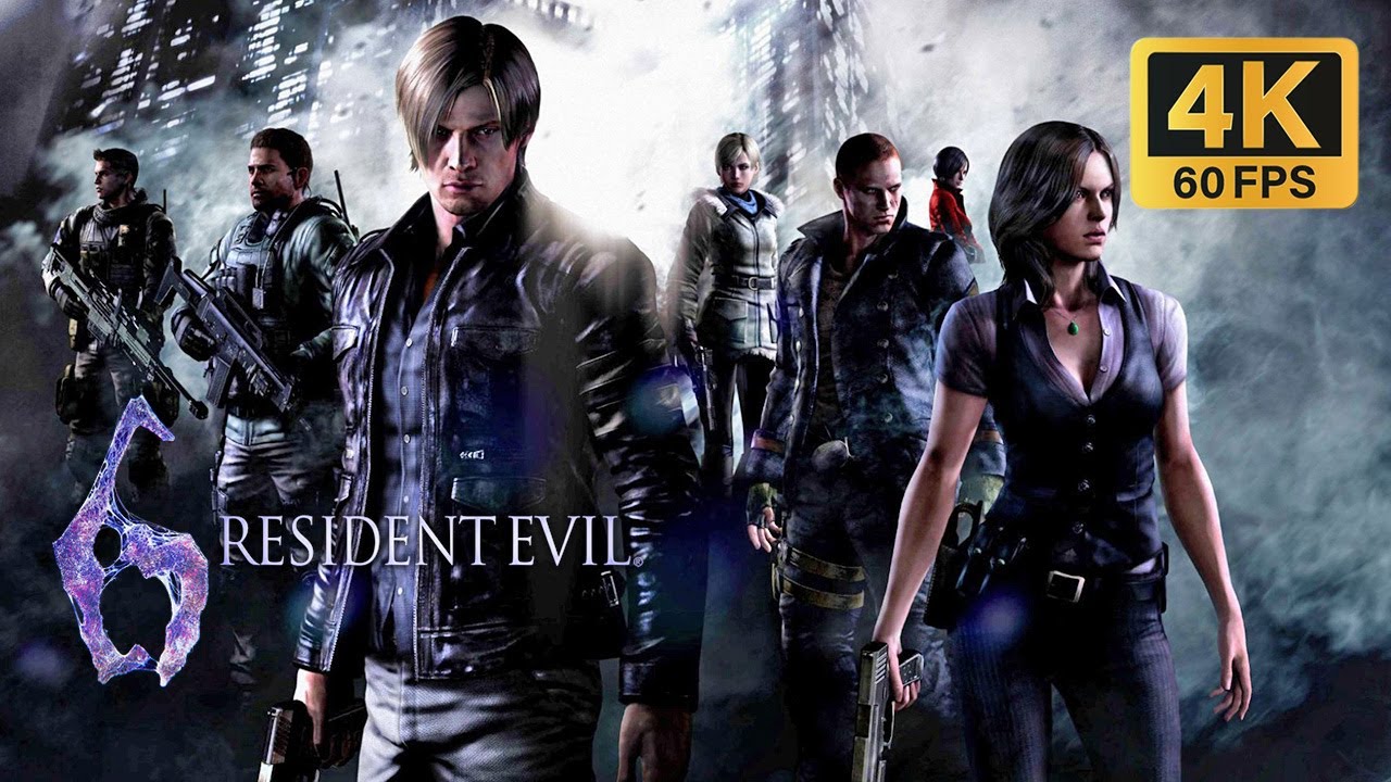 RESIDENT EVIL 6: Gameplay 4K | O Início PT-BR | PC 60FPS