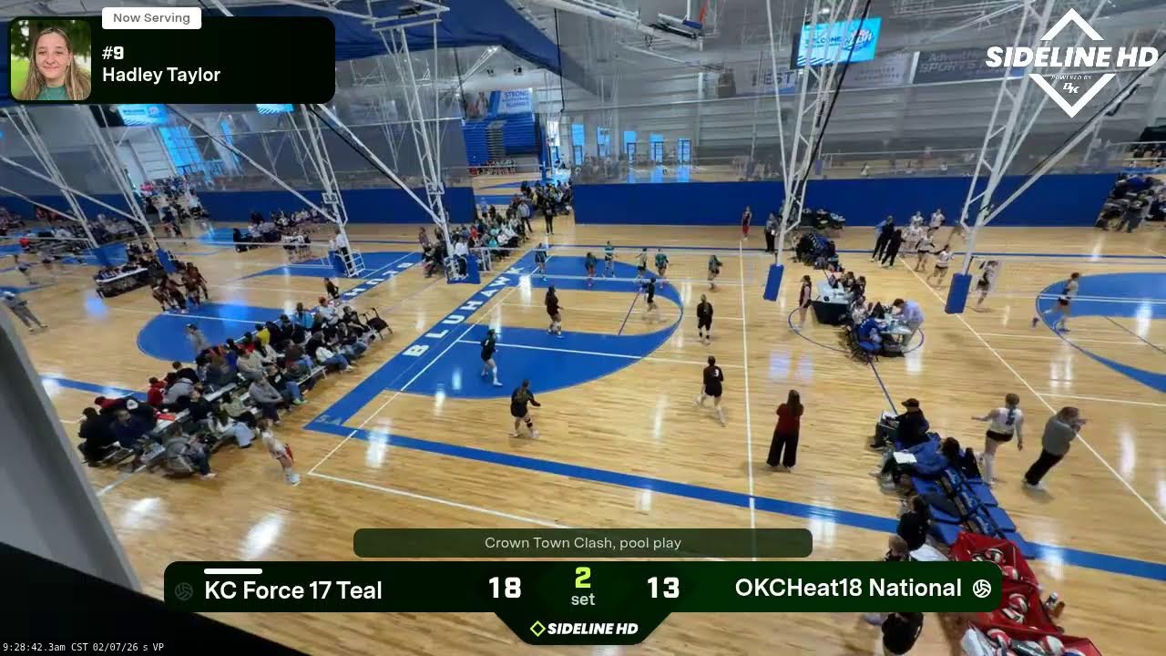 OKCHeat18 National vs. KC Force 17 Teal (2026.02.07)