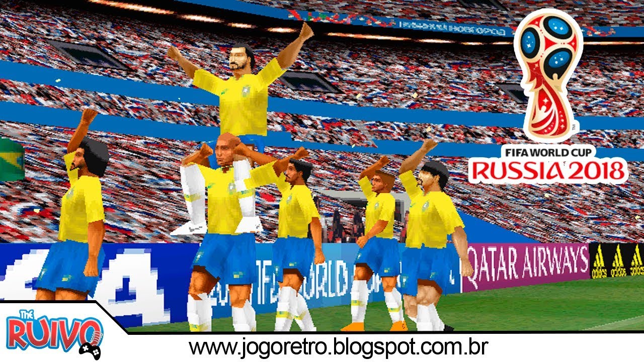 Winning Eleven FIFA World Cup Russia 2018 no Playstation 1