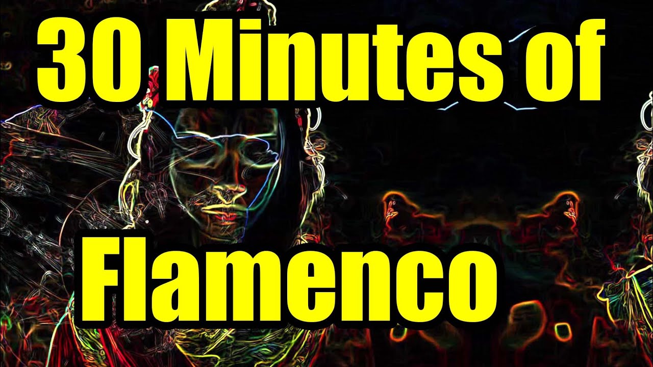 30 minutes with  Los Principes del Flamenco Music, MidJourney AI, and 3D Kaleidoscope animation