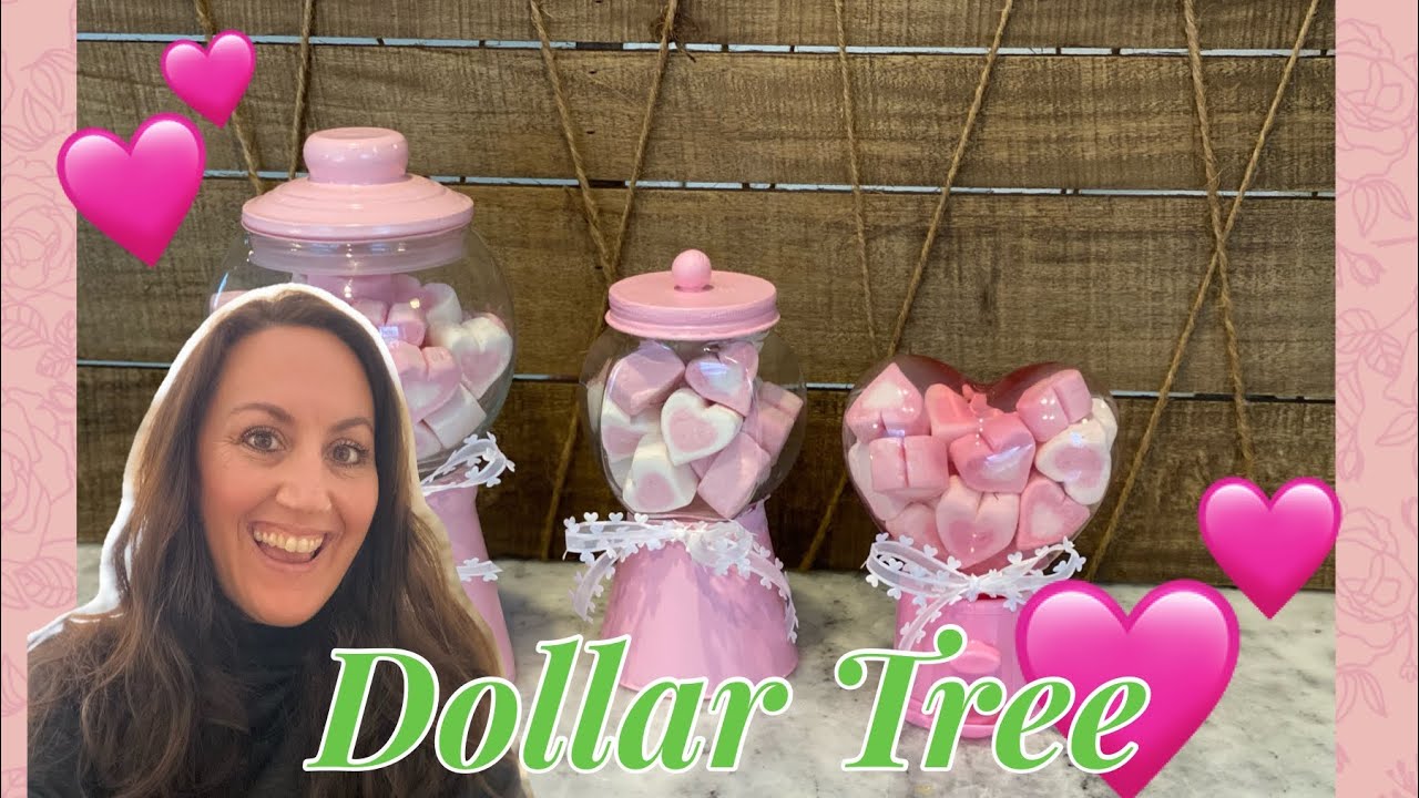 GUM BALL MACHINES 💕 | DOLLAR TREE DIY