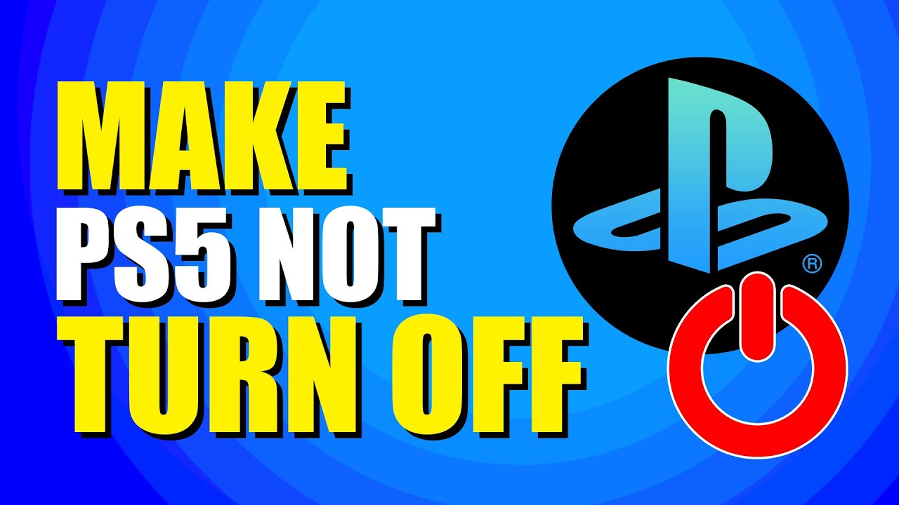 How To Make Your PS5 Not Turn Off Automatically (Easy Way)