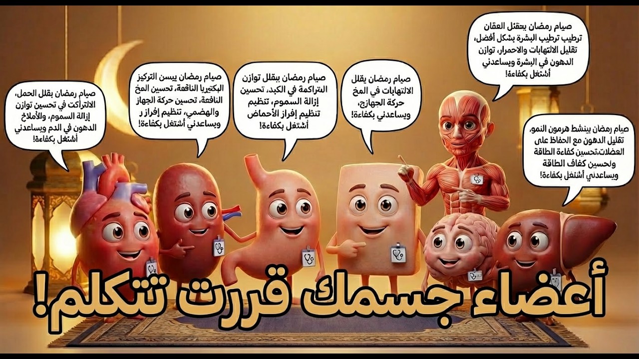 مش هتصدق اى اللى بيحصل فى جسمك بعد الصيام
