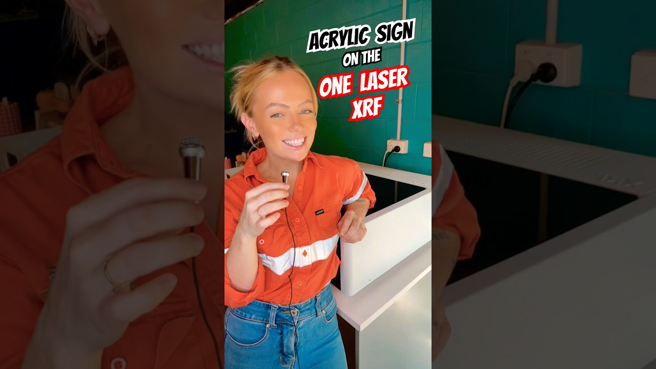 Mission accomplished on the @OneLaser.Official XRF laser machine. Head to part 2! #easylaser #laser