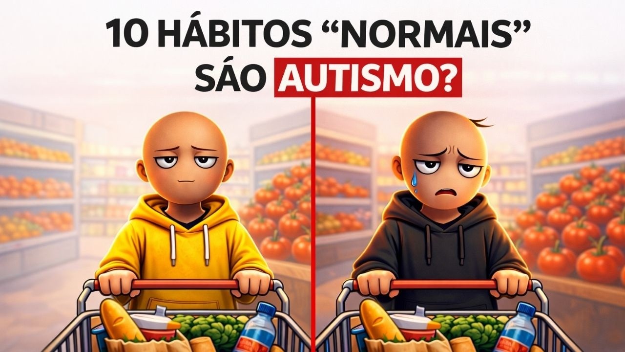 10 HÁBITOS “NORMAIS” que podem ser SINAIS DE AUTISMO