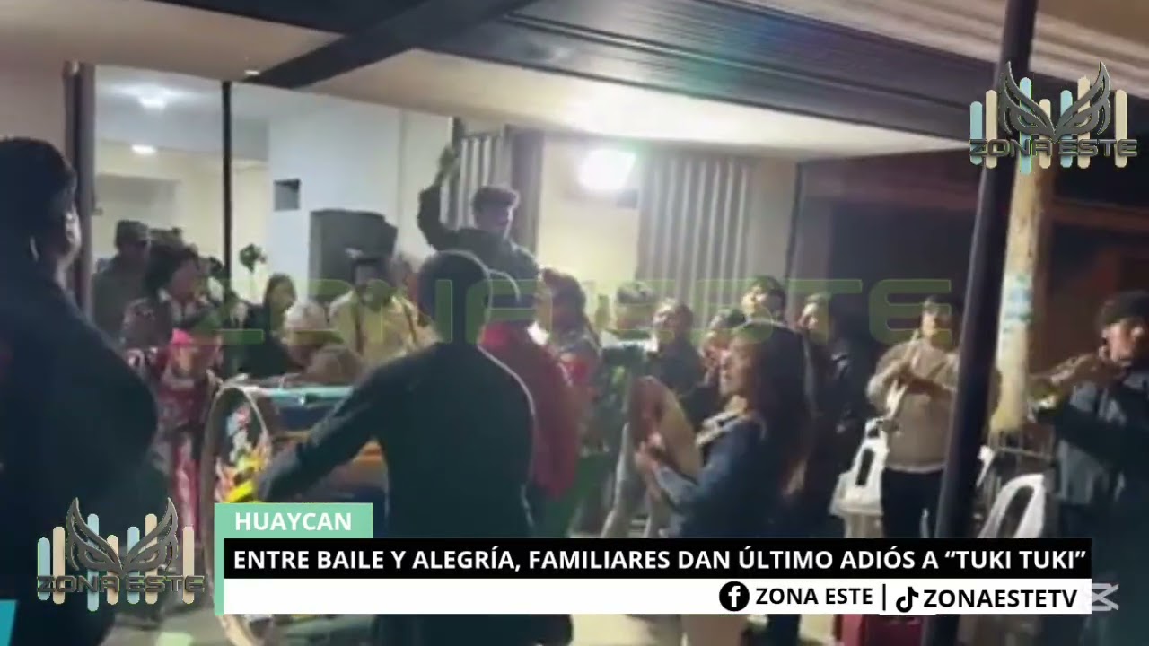 AS&Iacute; DESPIDEN A &ldquo;TUKI TUKI&rdquo;: CON FIESTA, BAILE Y M&Uacute;SICAL #TukiTuki #Huayc&aacute;n #Despedida #ZonaEste