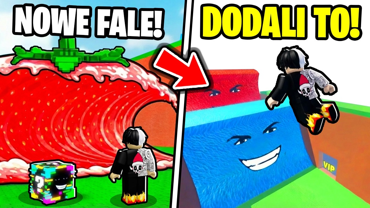ADMIN DODAŁ SUPER SKOK I NOWE FALE DO TSUNAMI BRAINROTÓW!