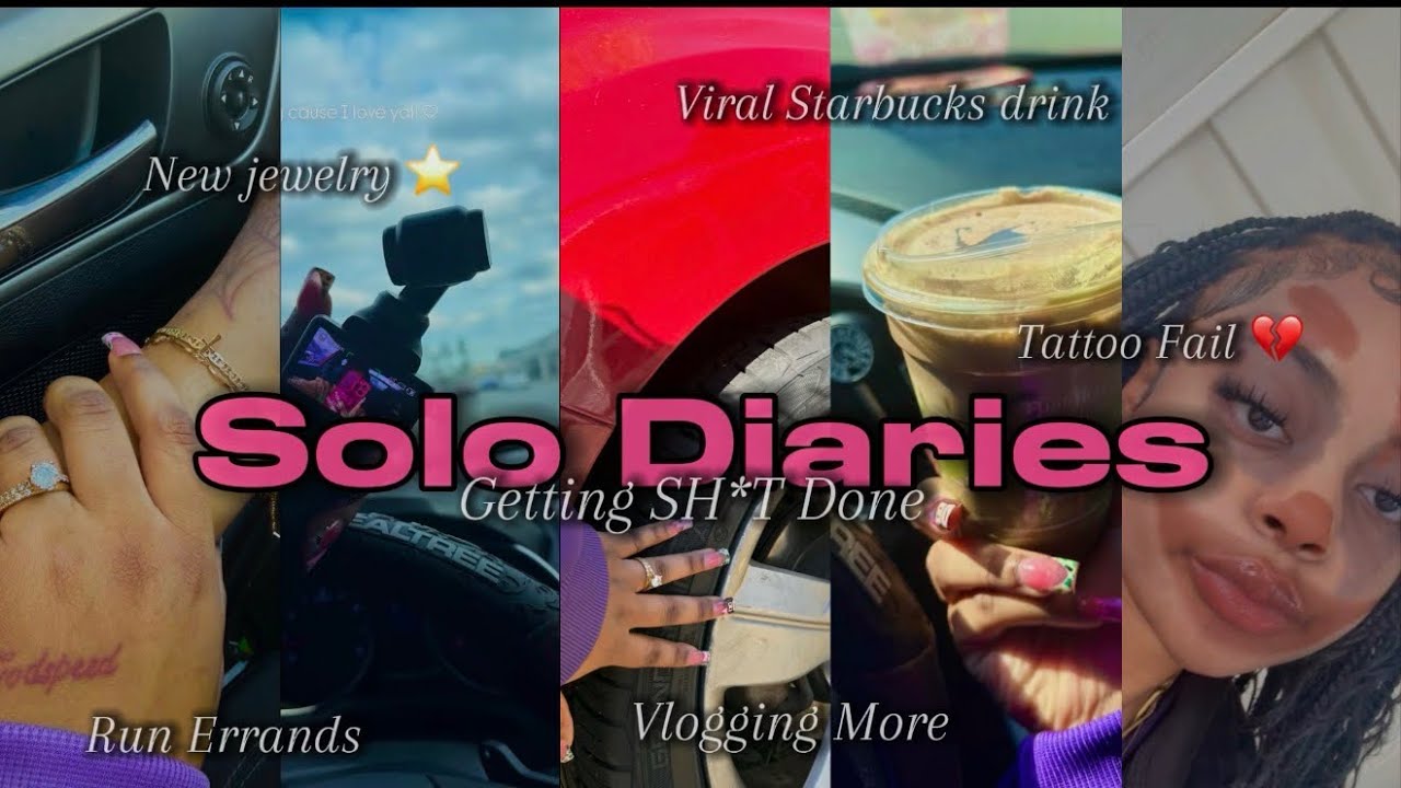 Solo Diaries 001 | Running Errands, New Jewelry, Tattoo?? + More !!