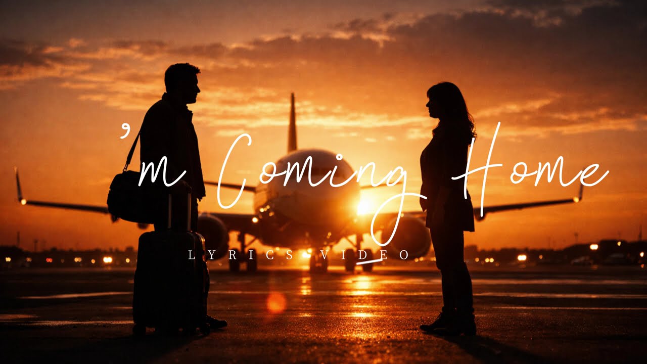 I'm Coming Home - Valentine Song | Lyrics Video (4K)