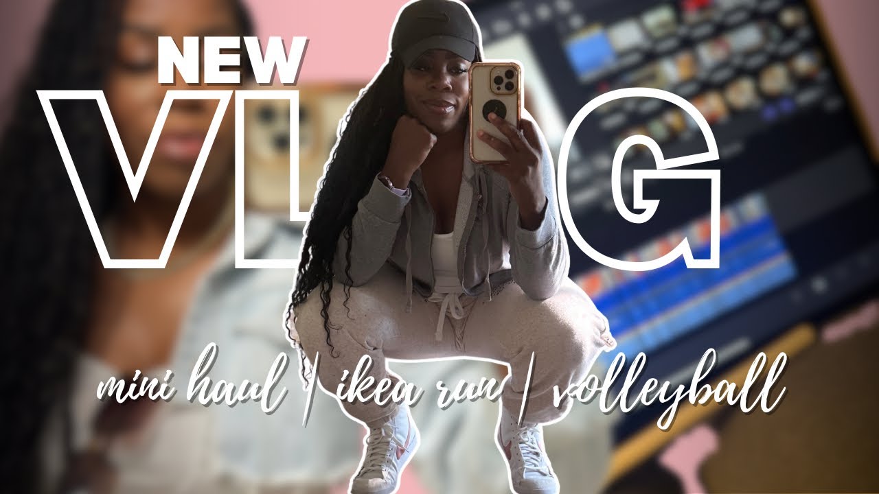 OVER 40 VLOG | FASHION + ELECTRONICS HAUL, IKEA RUN, VOLLEYBALL | VLOGGING OVER 40