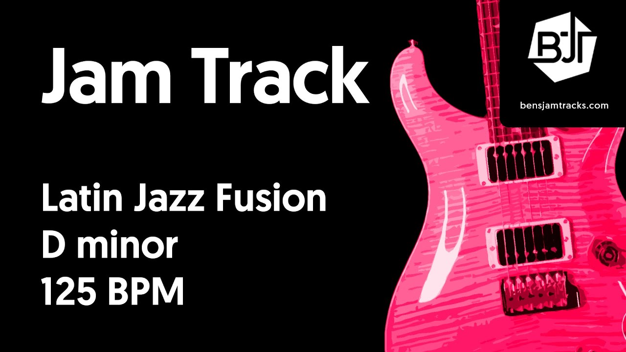 Latin Jazz Fusion Jam Track in D minor 