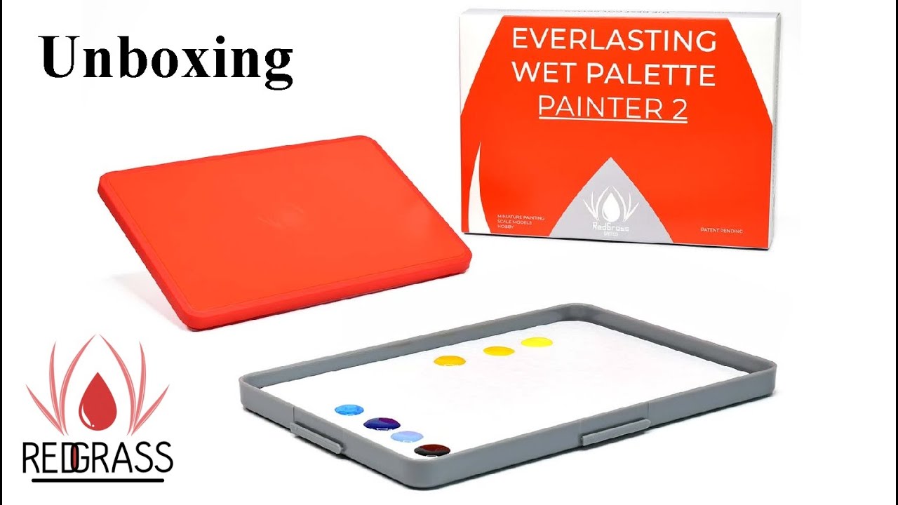 Redgrass Everlasting Painter V2 Wet Palette - Unboxing