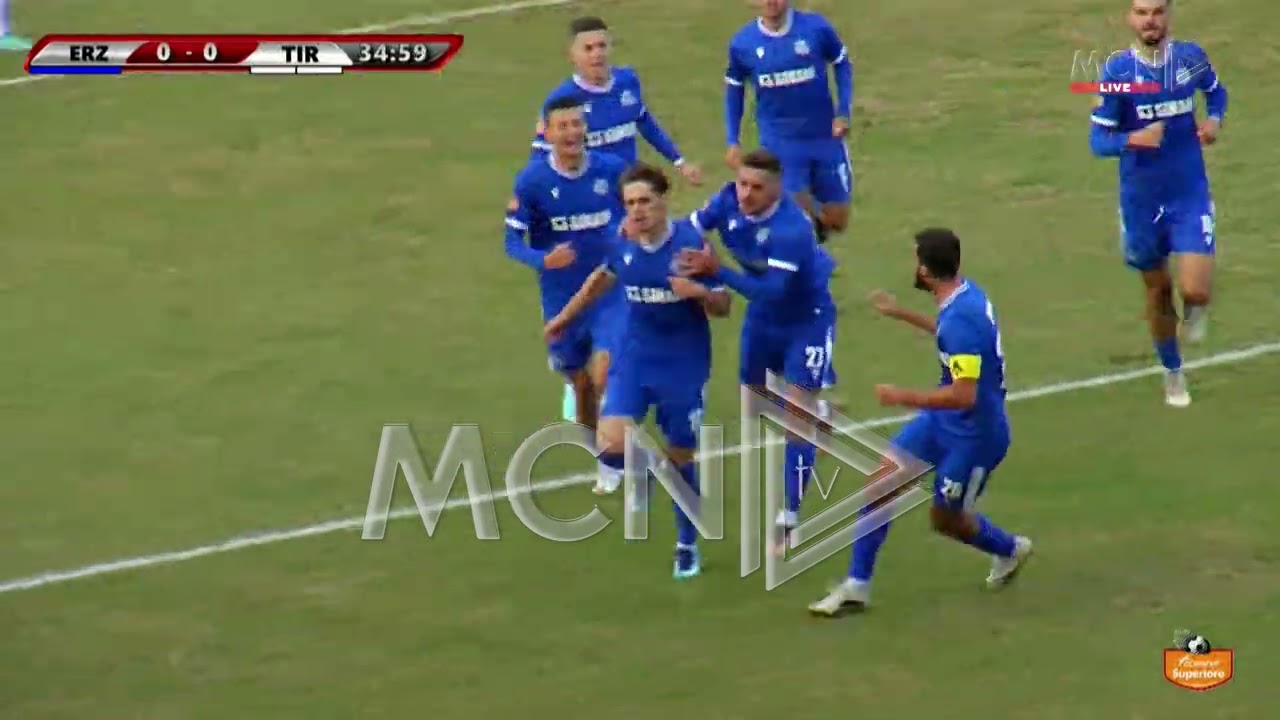 Erzeni-Tirana 1-0 (Goli dhe rastet e sfidës)