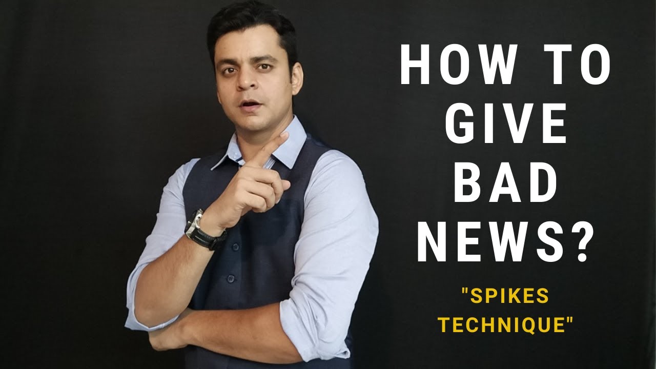 How to give BAD NEWS to patients I Hospital का सबसे मुश्किल काम I SPIKES Technique I
