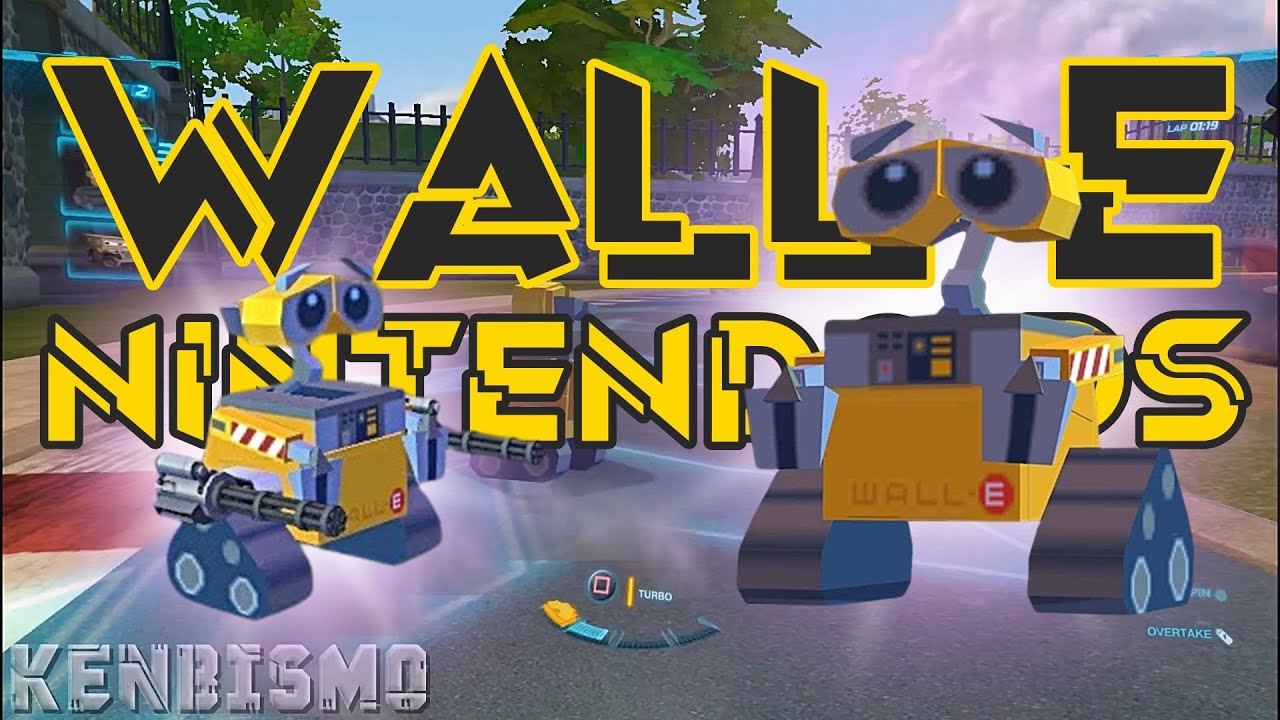 Wall-E Nintendo Ds WALL-E Expansion Pack V2 Mod - Battle Race - Hyde Tour - Cars 2 The Video Game HD