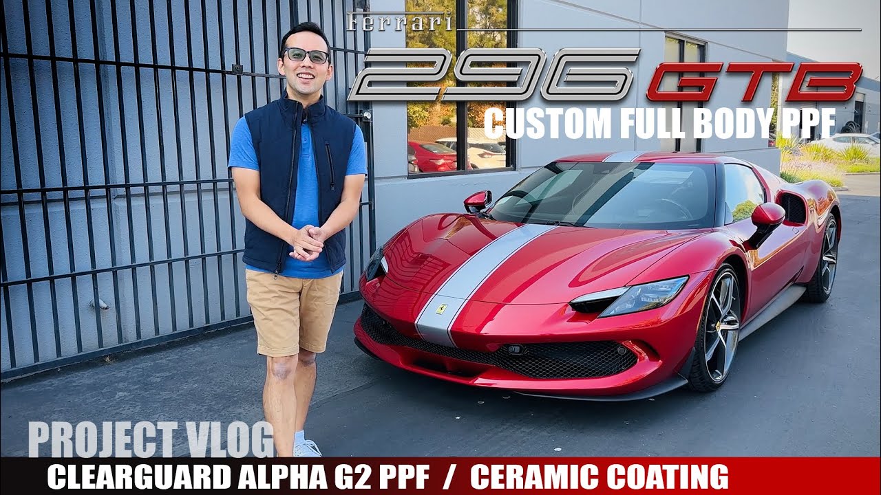NEW Ferrari 296 GTB  | Full Body PPF & Ceramic Coating