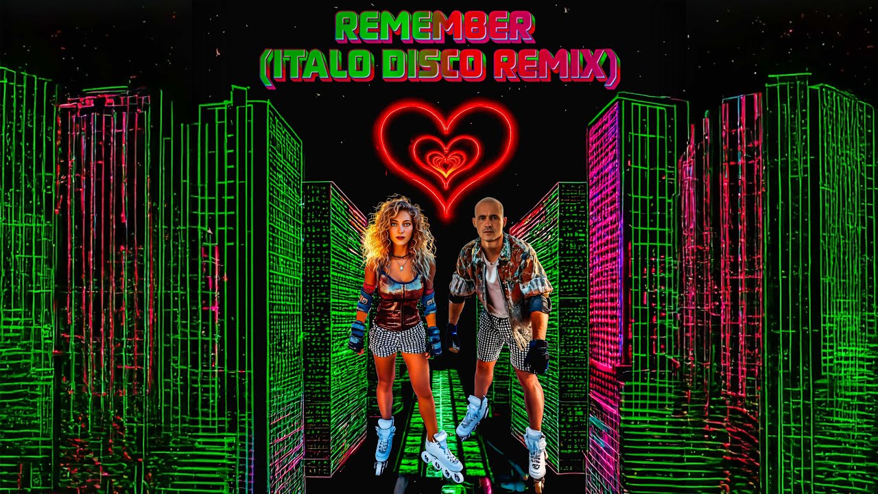 🔊 EuroMartina - Remember [Italo Disco Remix] (Official Music Video) / ITALO DISCO / EURO DANCE