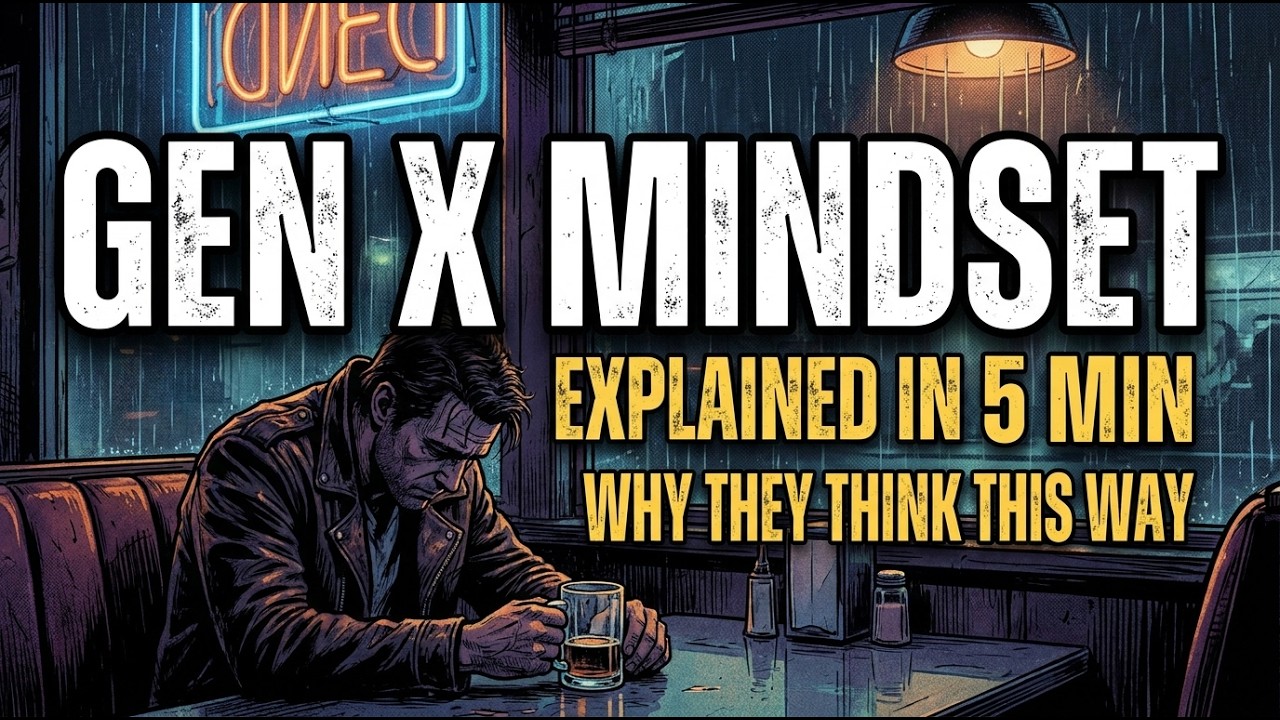 Gen X Mindset Decoded: Independence, Skepticism, and Survival