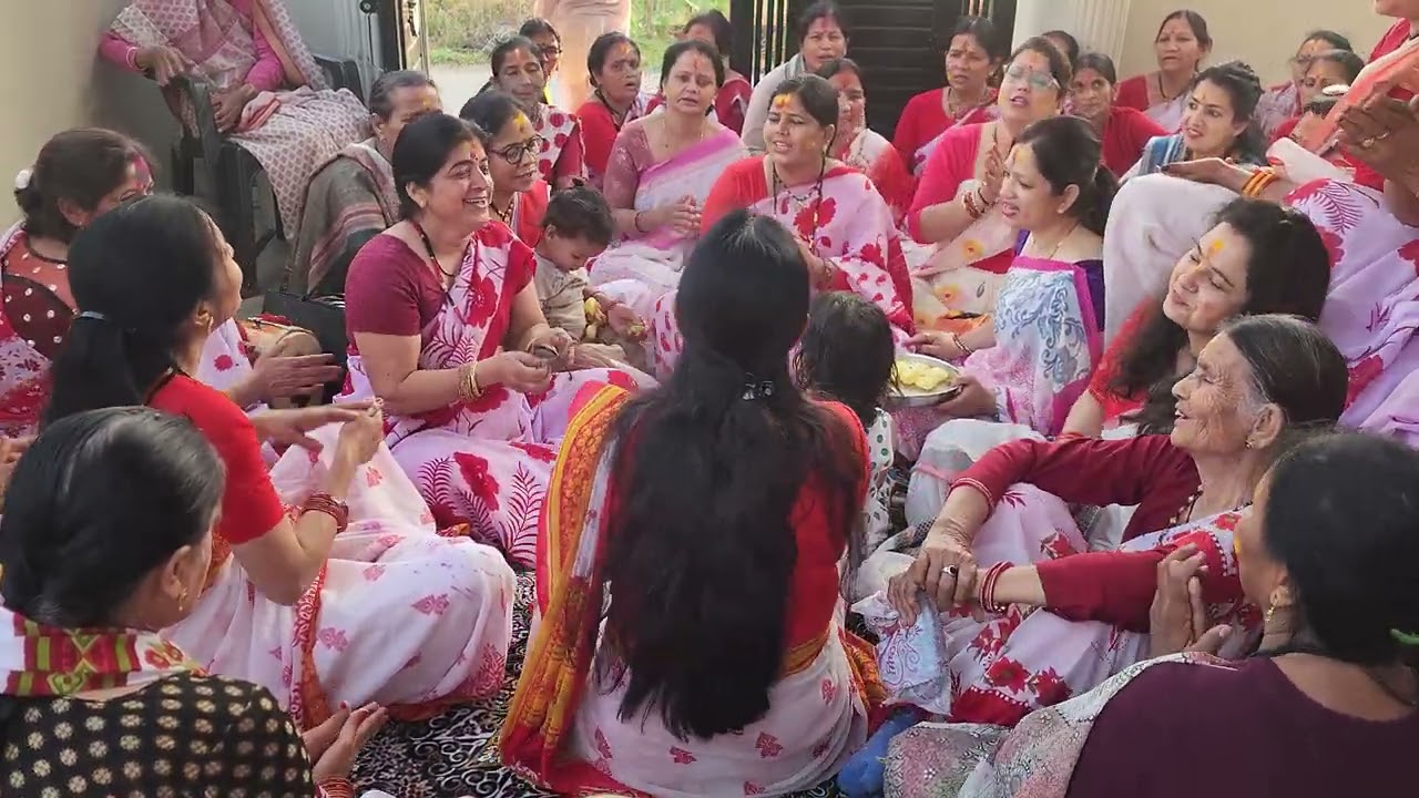 कुमाउँनी होली।गणेशा आ जाया ओ देवा  हमारा होलिन।khushi joshi holi.mahila holi.kumauni holi.new holi.