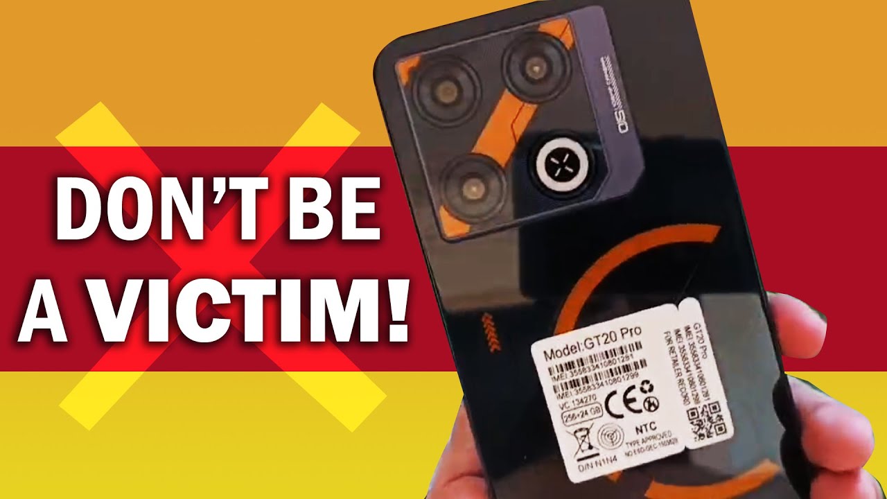 SPOTTING A FAKE INFINIX GT20 Mobile Phone - How to Know if this is a Counterfeit Cellphone Product