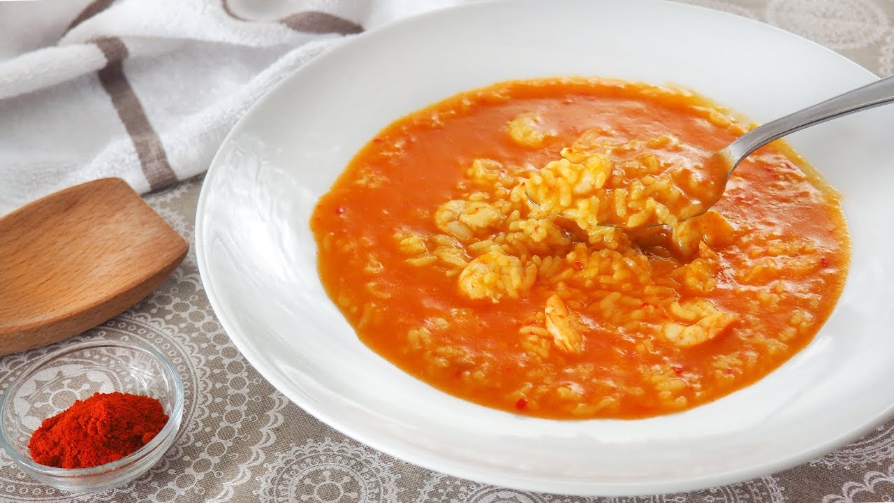 Arroz Caldoso con Gambas en Monsieur Cuisine Plus