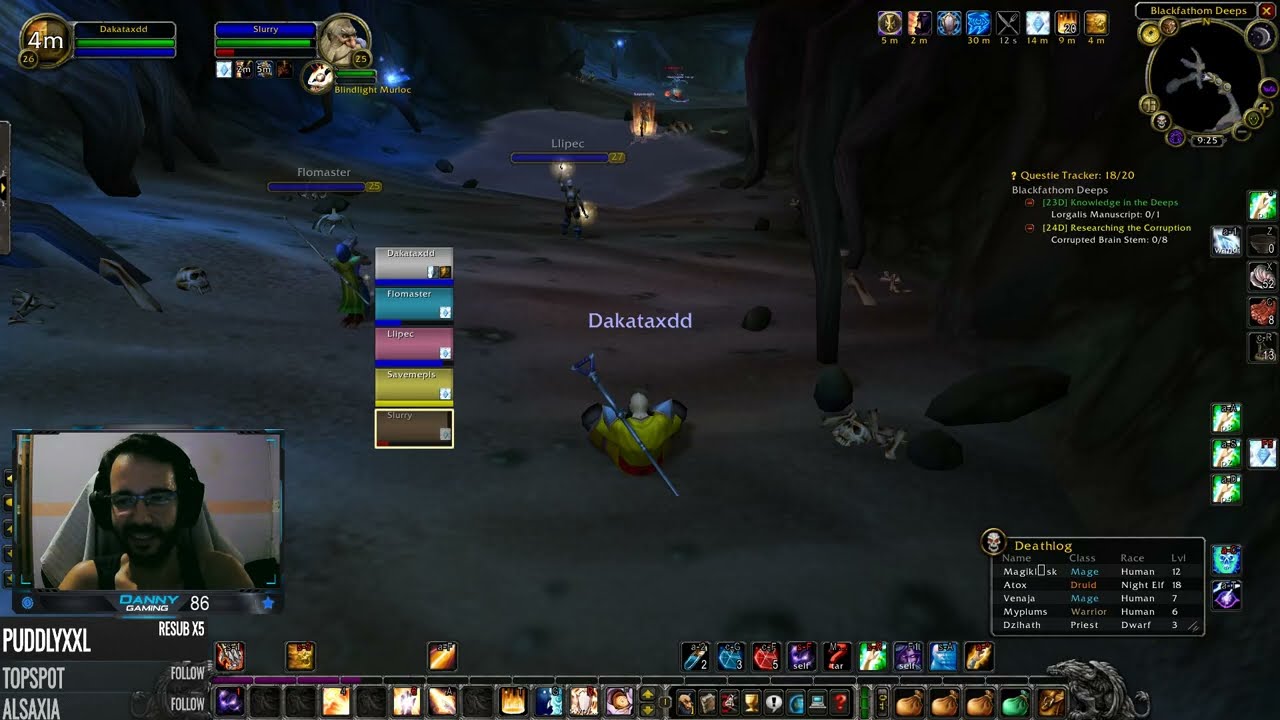 Blackfathom Deeps HARDCORE Healing, Full Run with Commentary | Priest Classic WoW