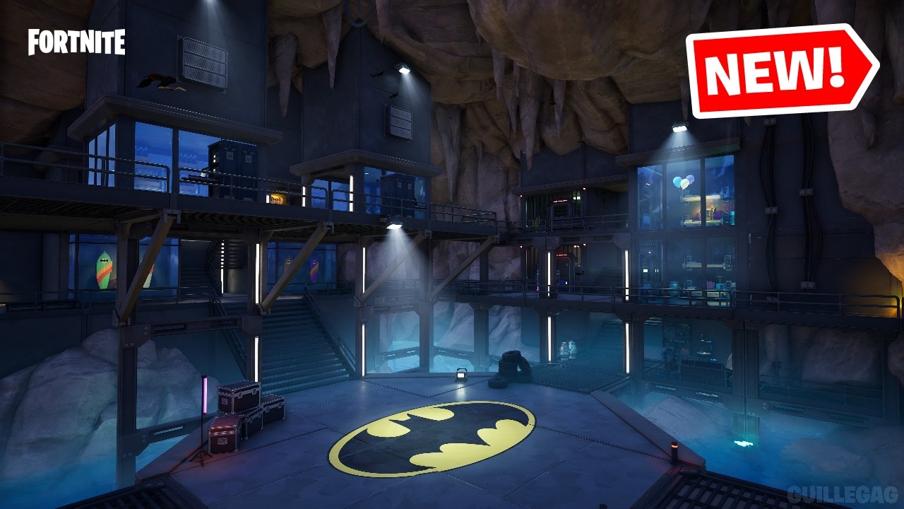 NEW Batman's SECRET Batcave Location in Fortnite