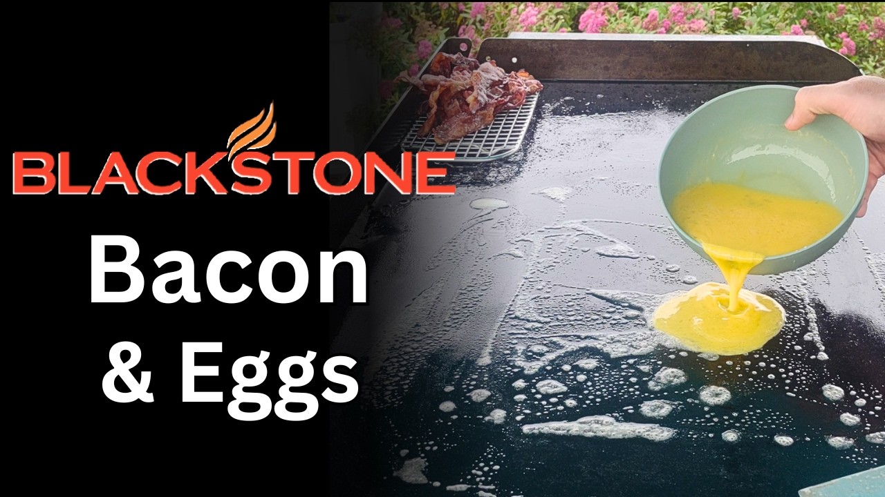 Blackstone Griddle 101: How I Make Bacon and Eggs