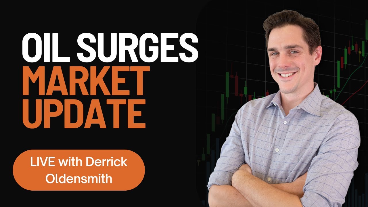 Oil Surges Market Update with Pro Trader Derrick Oldensmith