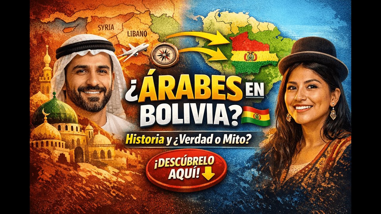 ¿Por qué hay tantos árabes en Bolivia y Latinoamérica? Nadie te lo explicó así