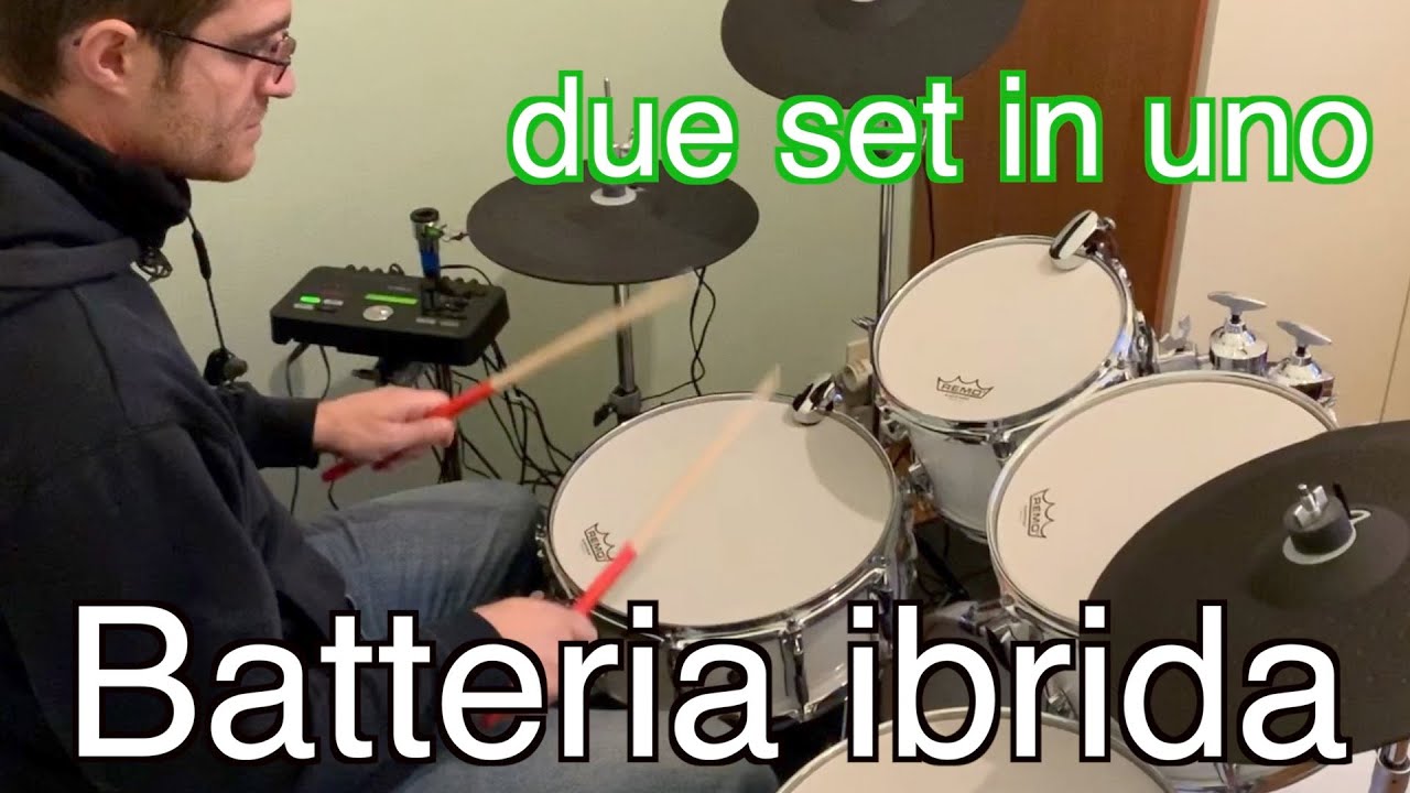 Batteria ibrida in appartamento (due set in uno)