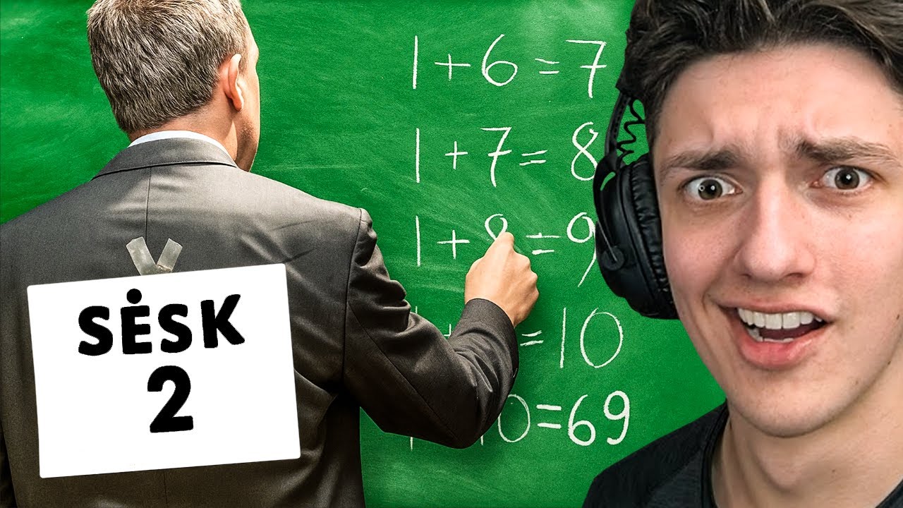 Reaguoju į JUOKINGIAUSIUS Mokyklos momentus?! ☝🤓📚