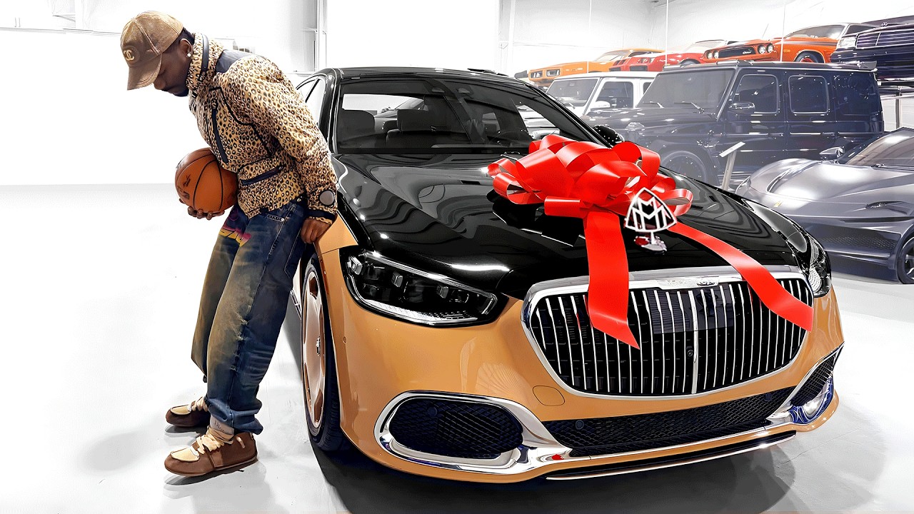 Покупка автомобиля Virgil Maybach за 500 000 долларов в подарок самому себе.