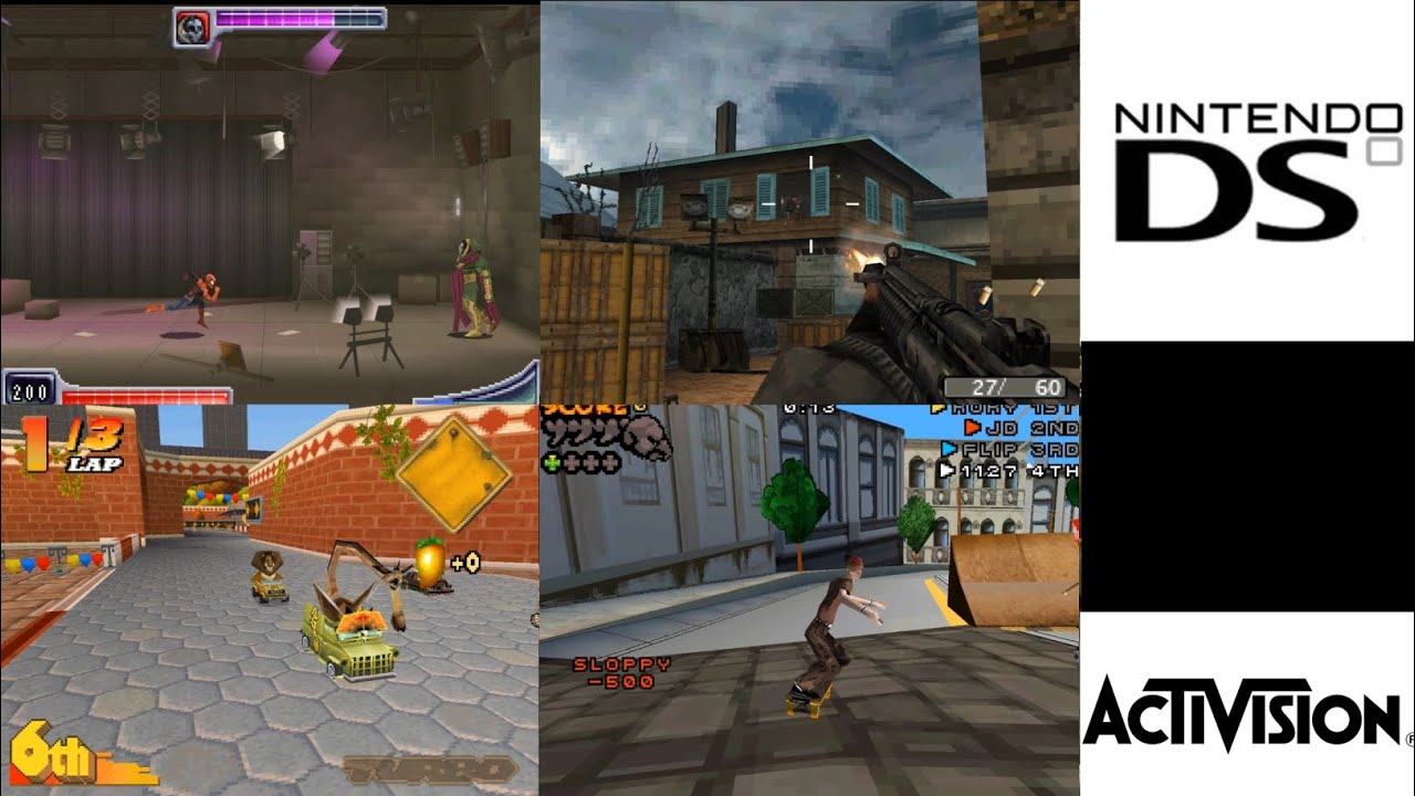 Top 30 Best Activision Games for NDS