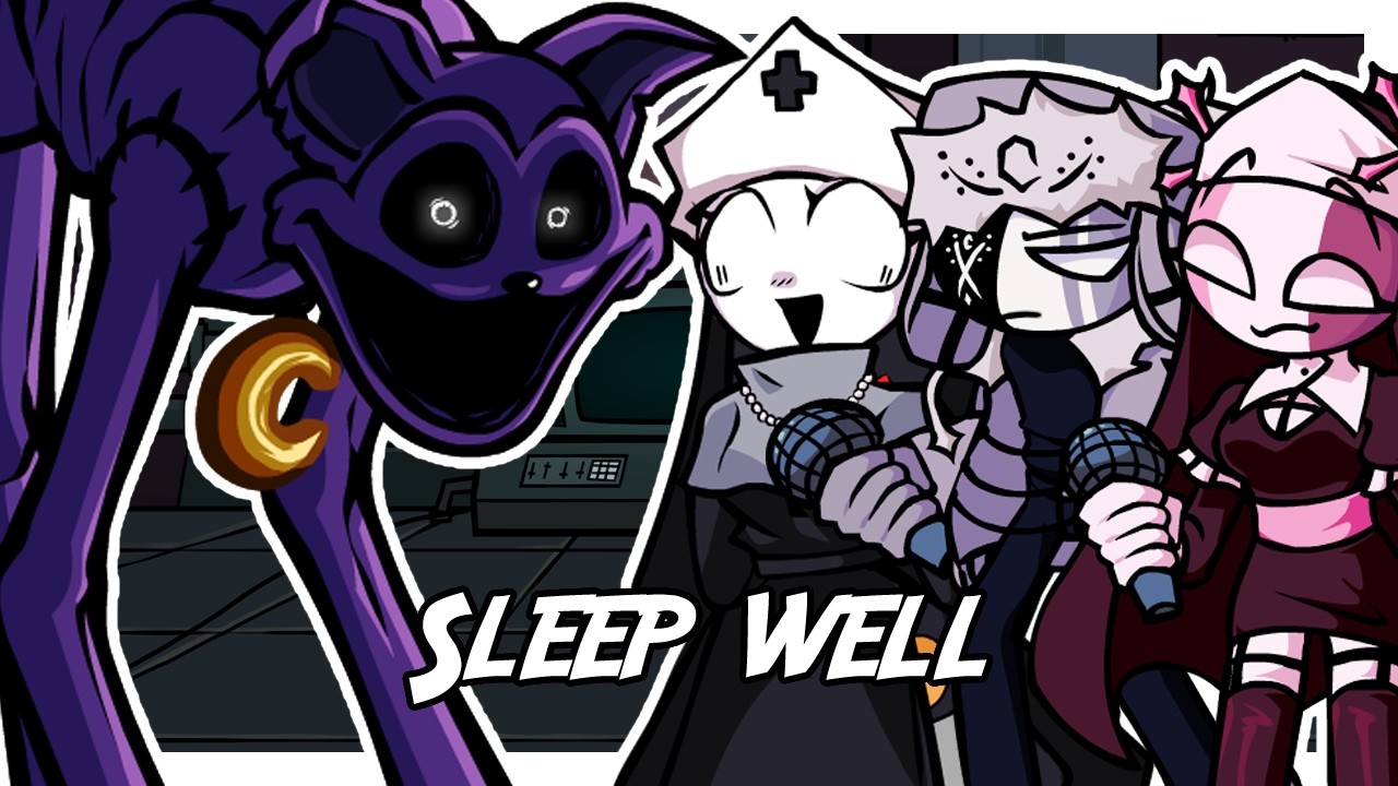 FNF Sleep well but it's Catnap vs Taki & Ruv & Sarv