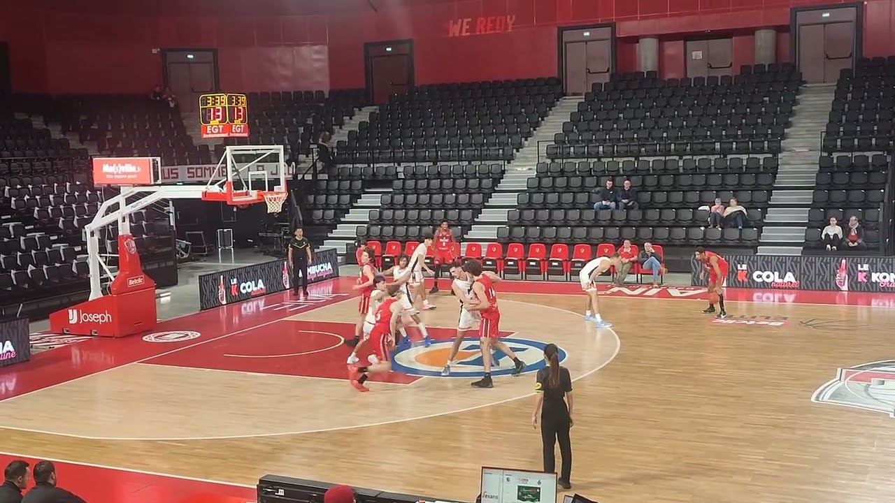JL Bourg vs Le Mans SB Espoir Élite 1e mi-temps 7-12-2024