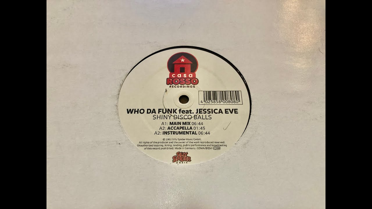 Who Da Funk feat. Jessica Eve - Shiny Disco Balls (Main Mix)